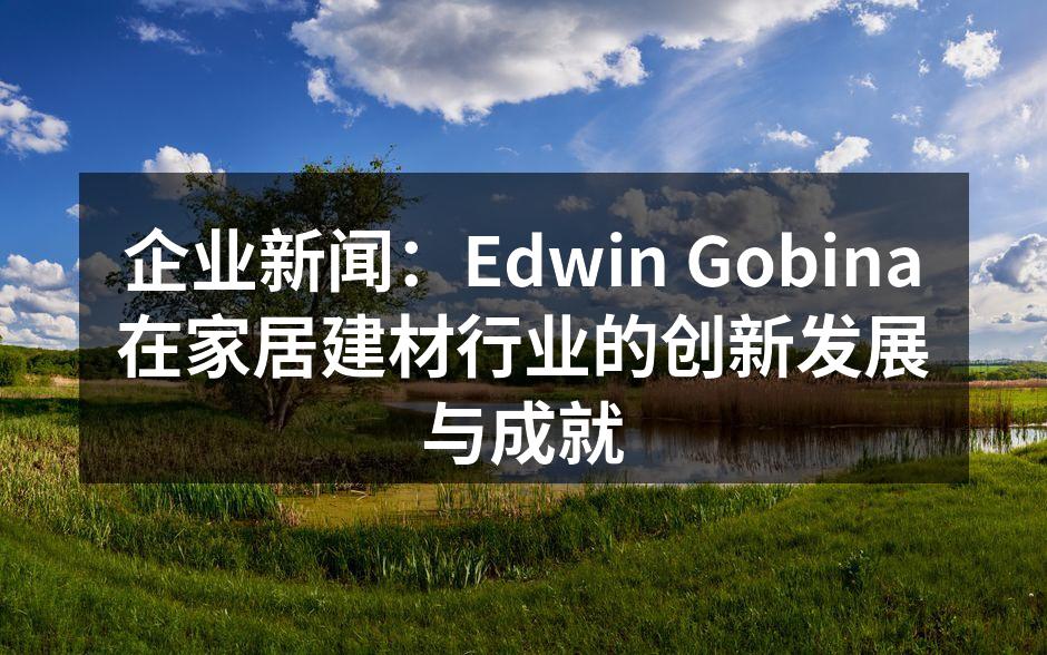 企业新闻：Edwin Gobina在家居建材行业的创新发展与